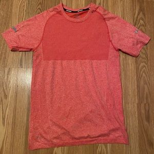 Nike running pink dri fit shirt